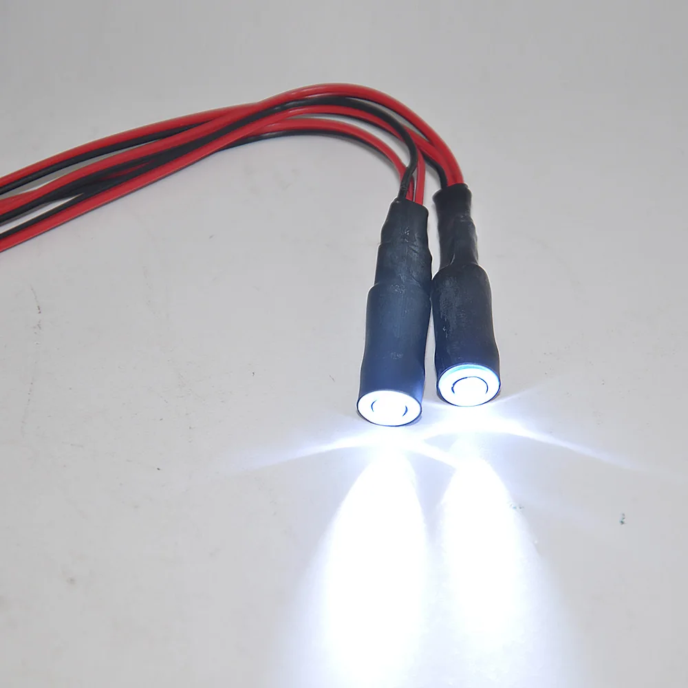 AXSPEED RC автомобиль светодиодный светильник s ангел демон глаз головной фары 4 2 V-6V 10