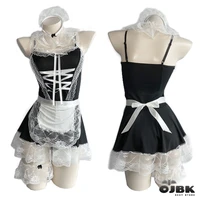 women cosplay costumes french apron maid sexy lingerie roleplay dress uniform erotic outfit servant underwear 2021 new version