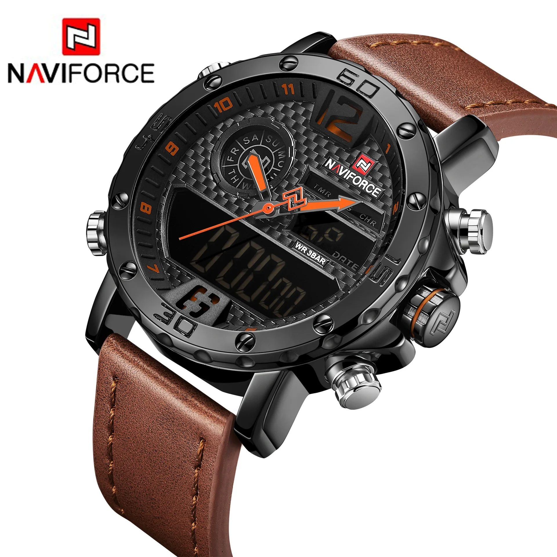 

Men's Watch Sports Electronic Watch Waterproof Men's Quartz Watch Belt Men's Watch Unique Watch Casual Fashion Watch