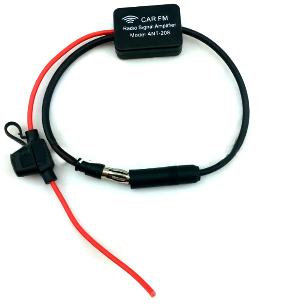 Универсальный 12V авто радио FM антенна усилитель усилителя сигнала бустер для