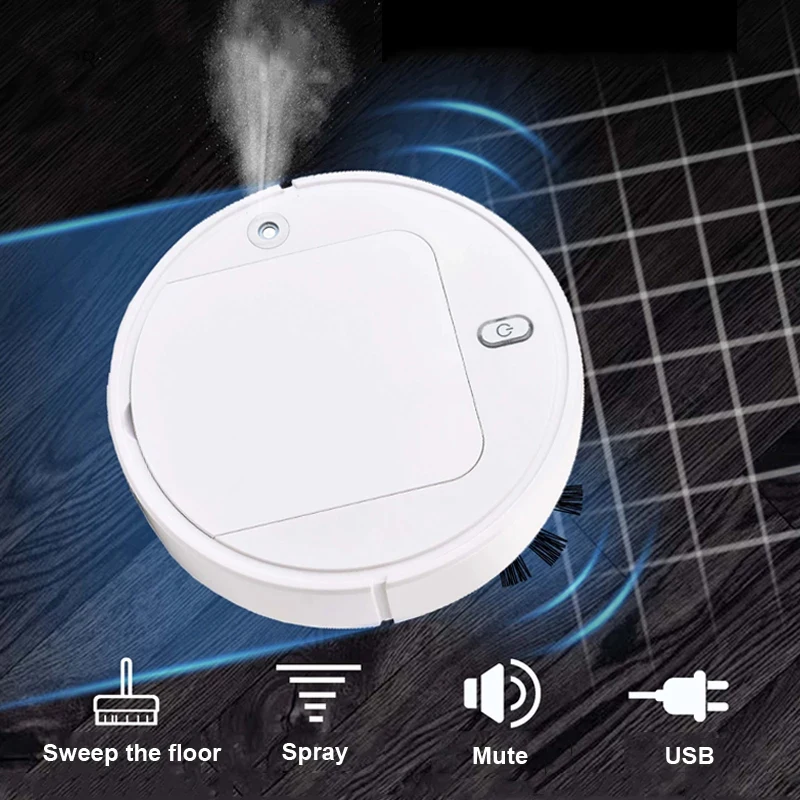 Пылесос Smart Sweep Mopping Robot Usb Перезаряжаемый подметальный робот 3-в-1