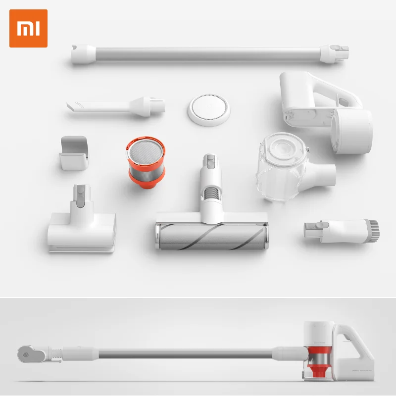 Глобальная версия Xiaomi беспроводной ручной пылесос Мощный 9 cyclone 99.9% Antil acarid 100 AW