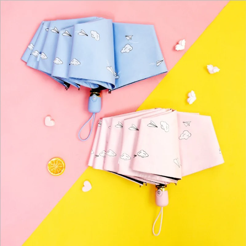 Складной зонт двойного назначения с защитой от дождя и дождя|Зонтики| |