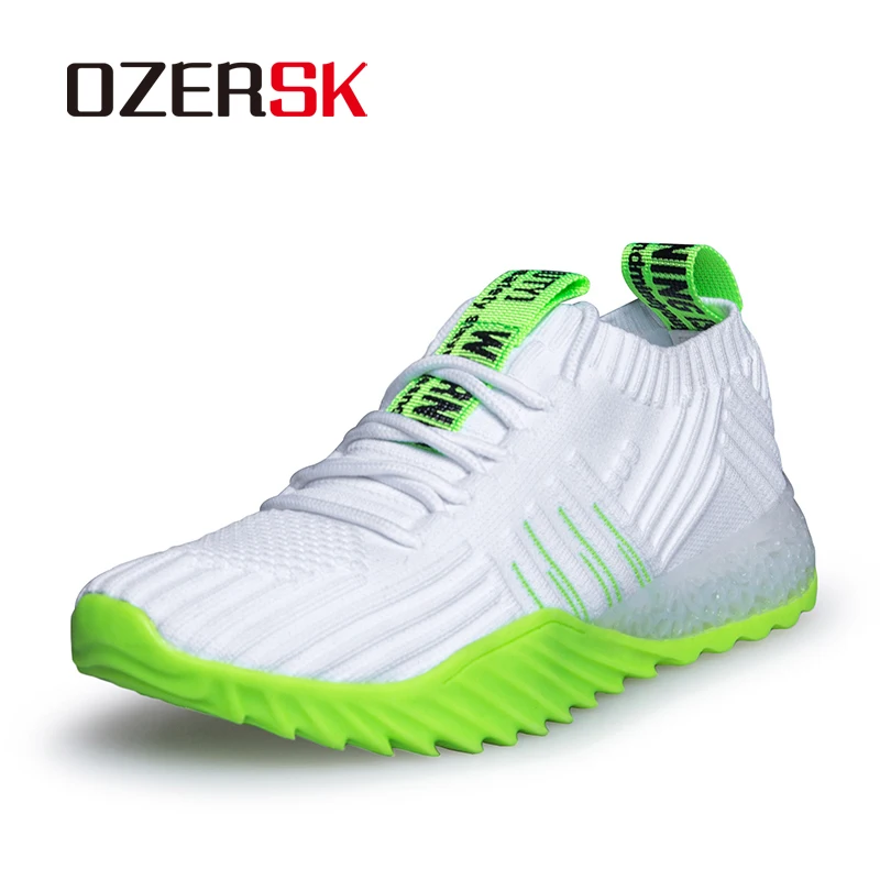 

OZERSK New Men Casual Shoes Comfortable Men Shoes Lightweight Breathable Walking Sneakers Tenis Feminino Zapatos Couple Shoes