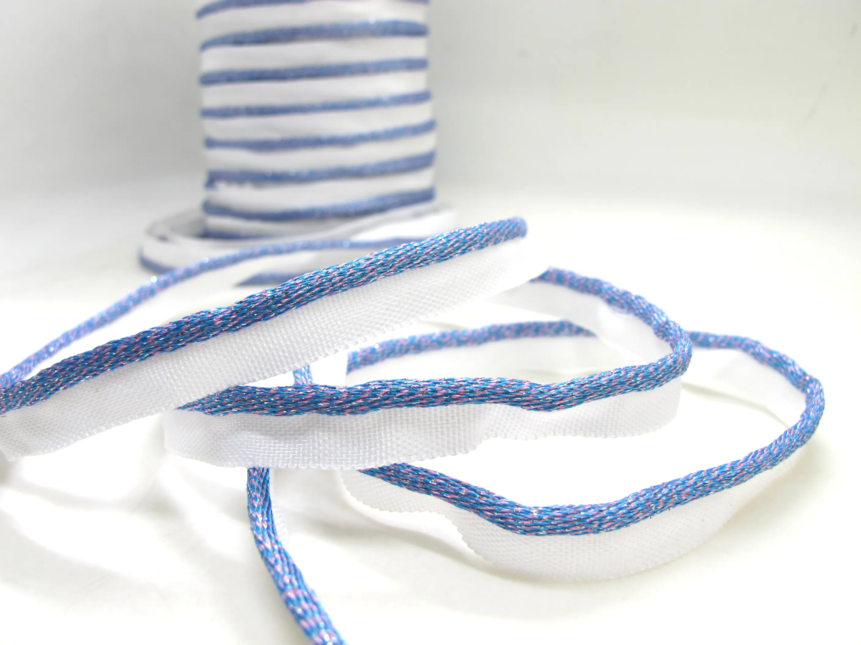 5 ярдов [Блестящий Блеск] тесьма с эффектом омбре окантовка для губ | Отделка