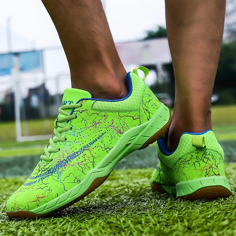 Badminton Shoes Men Professional Training Sport Shoes Breathable Light Sneakers Men Athletic Shoe Anti-Slippery Tennis Sneakers