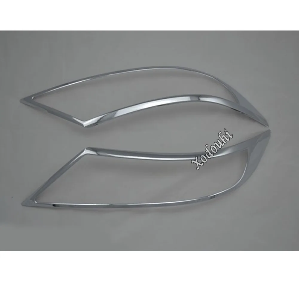 Передняя фара для автомобиля Kia Sorento L 2009 2010 2011 2012 детектор рамы ABS хромированная