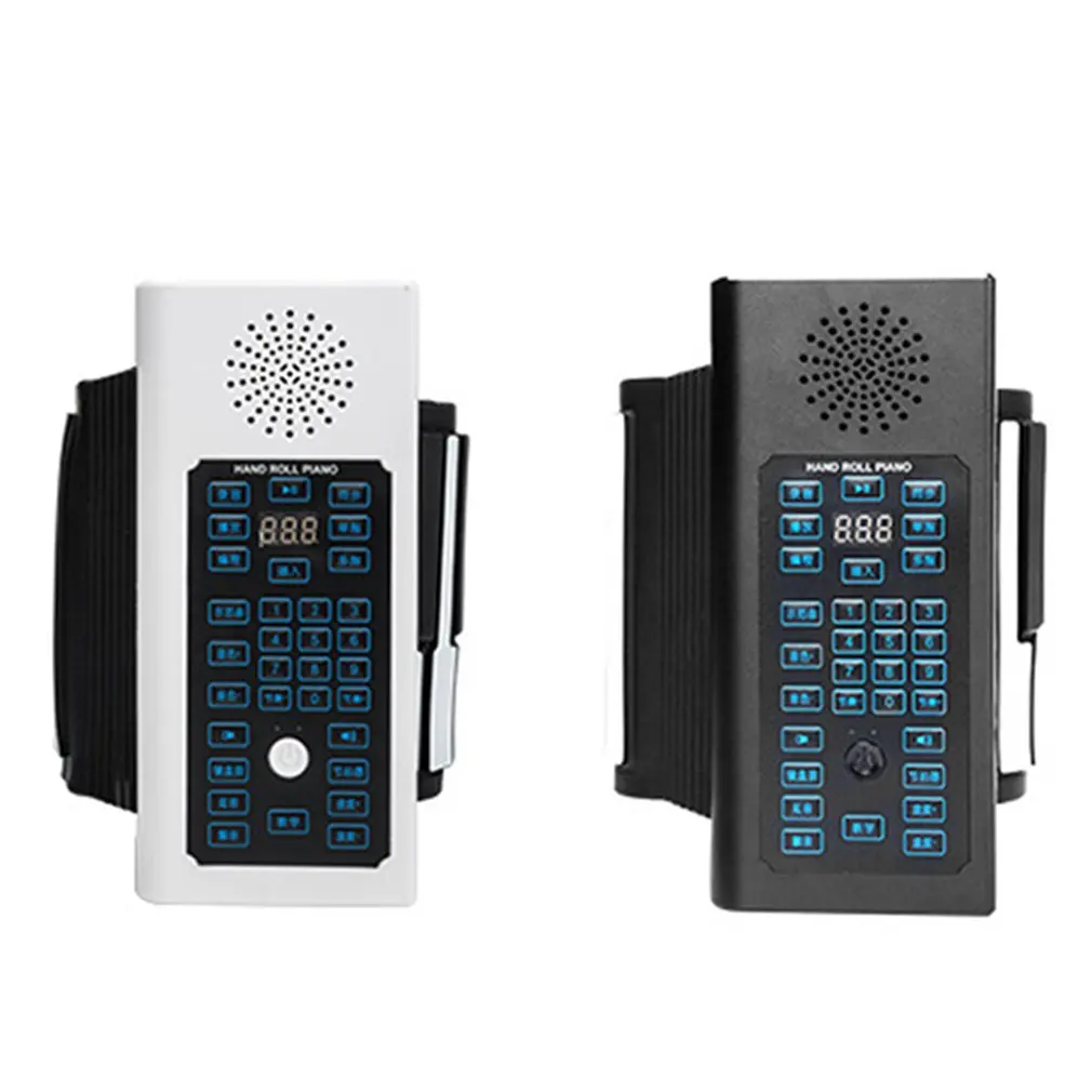 Портативный 88 клавиш USB рулон фортепиано электронное пианино силиконовая Гибкая