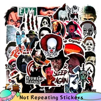 1050pcsset mixed horror movie character stickers freddy krueger stickers for refrigerator motorcycle laptop luggage toy guitar
