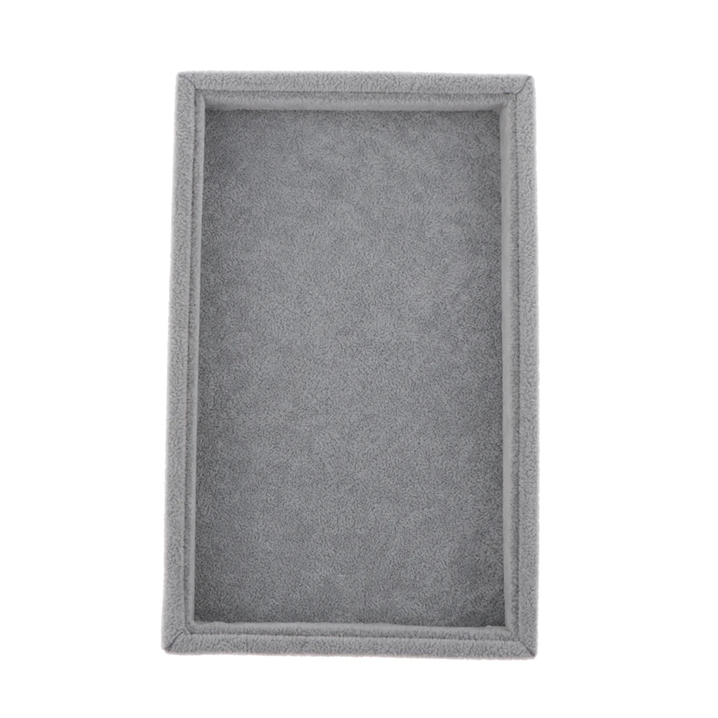 2 шт. бархатные ювелирные изделия лоток аксессуары для колец серьги в виде часов