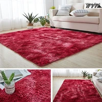 thicken tie dye carpet living room bedroom coffee table mat carpet household floor shaggy fluffy soft comfortable washable rugs