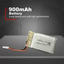 Радиоуправляемый Дрон запасная батарея сменная литиевая батарея 3,7 V 900mAh Lipo батарея для дрона S16 RC вертолет