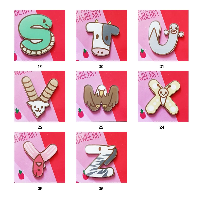 Рождественские Мультяшные животные буква английское имя дети как кухня наклейка