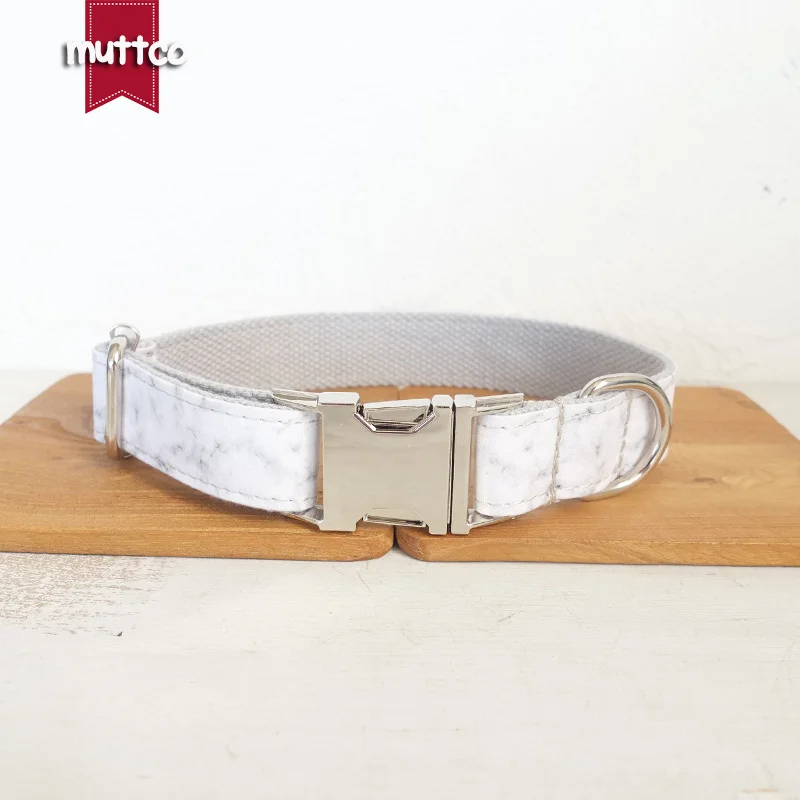 Комплект собачий ошейник MUTTCO на заказ аксессуар для домашних животных 5 размеров