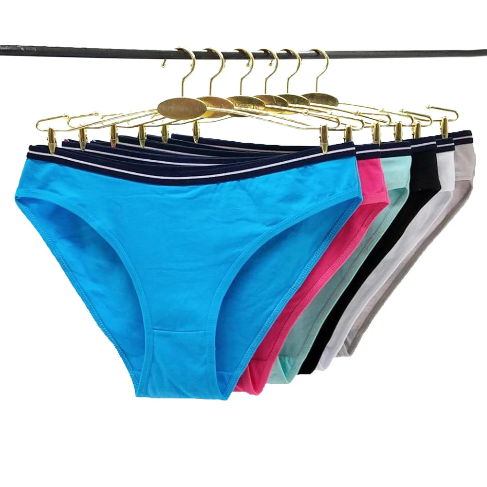 

Fashion Women Girl Low waist Panties Breathable Sheer Color High-quality Underwear Sexy Comfortable Triangle Briefs 3+K514#