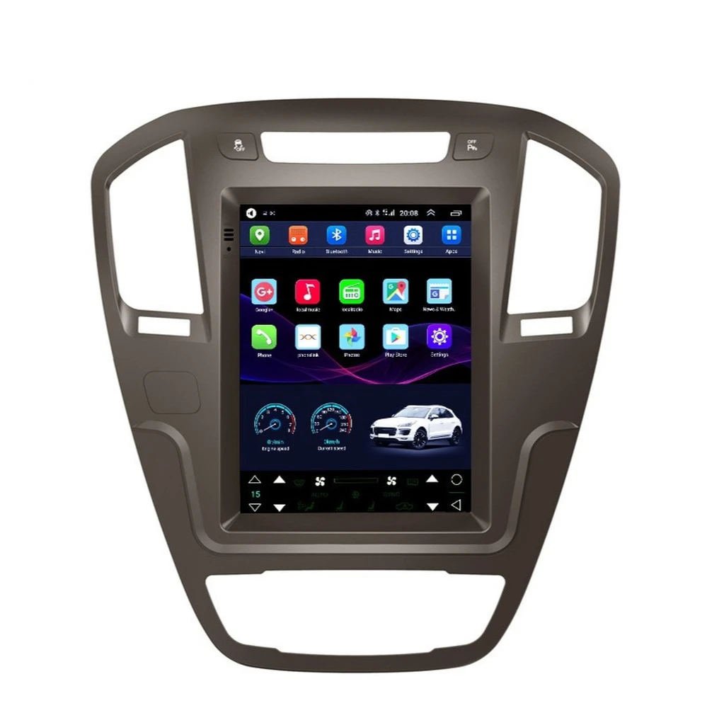 Автомобильный GPS-навигатор в стиле Tesla на Android для Buick Regal/Opel Insignia 2009-2013