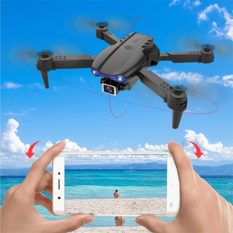 Квадрокоптер K3 с двойной камерой 4k широкоугольный Wi-Fi Fpv | Игрушки и хобби