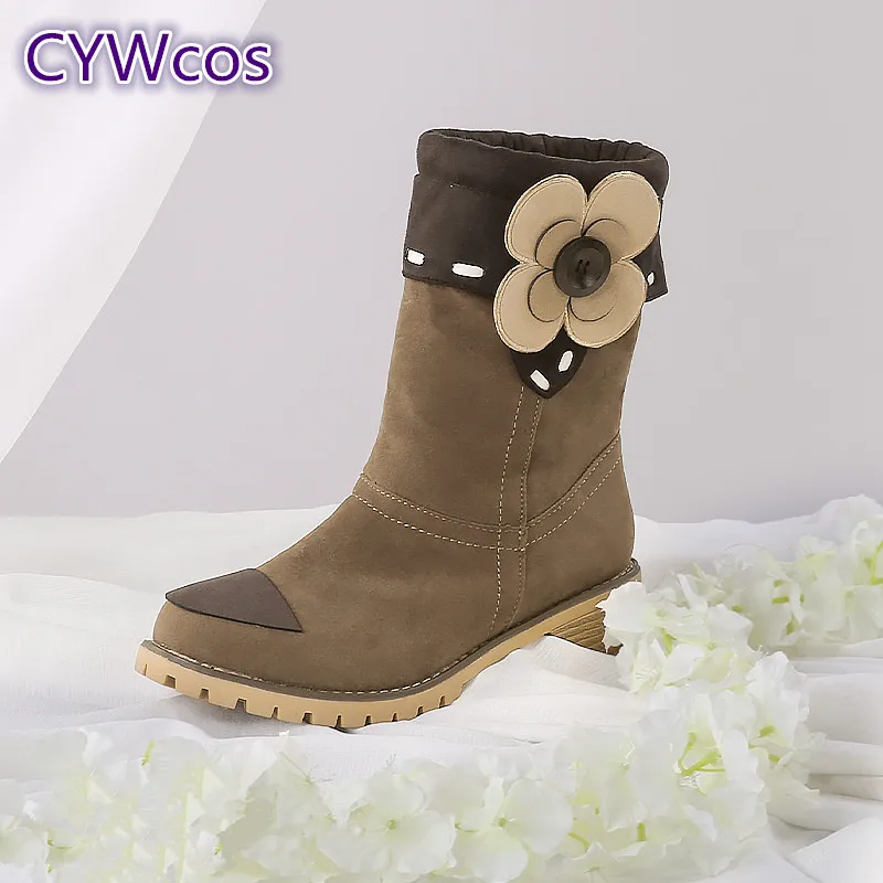

Genshin Impact Klee Cosplay Shoes Game Cos Boots