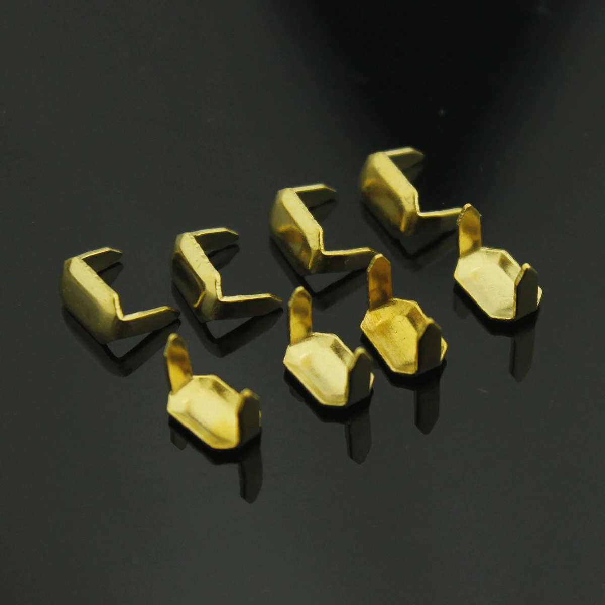 20 шт. скобы из латуни и кожи|Заклепки для одежды| |