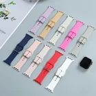 Ремешок силиконовый для Apple Watch Series 5 4 3 2 1 42 мм 38 мм 40 мм 44 мм