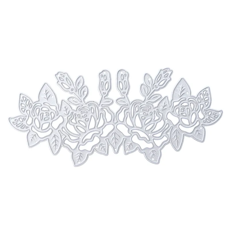 YaMinSanNiO цветы растения металлические резные штампы Скрапбукинг для карт Сделай