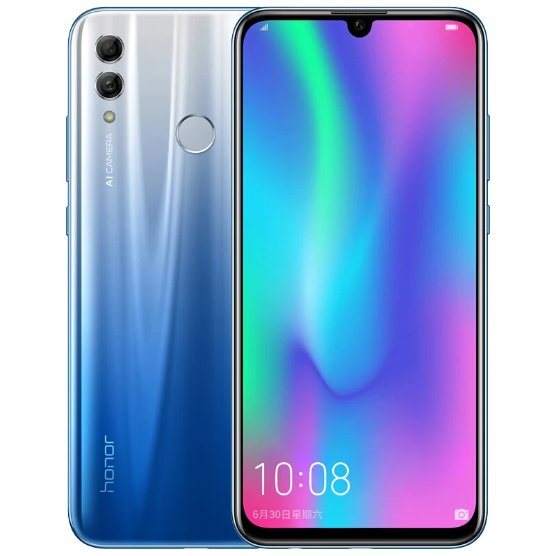 Honor 10 Lite honor 10 смартфон 6,21 дюймов 2340*1080 Восьмиядерный мобильный телефон 3 камеры отпечаток пальца