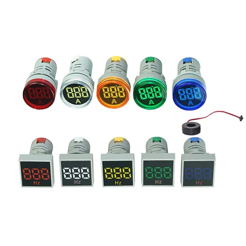 Большой светодиодный дисплей амперметр измеритель частоты индикатор