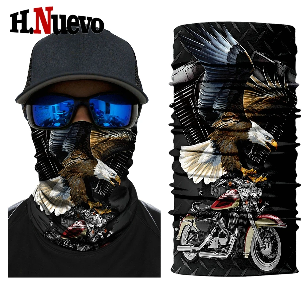 Мотоциклетная маска для лица с черепом шарф Балаклава клоун зимняя бандана