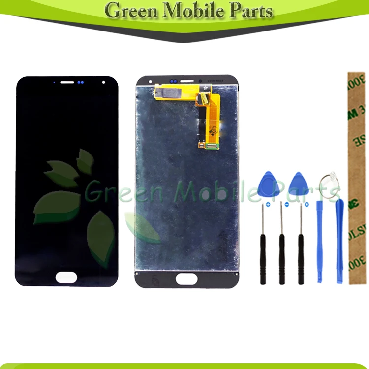 100% протестированный ЖК дисплей для MEIZU M2 Note дигитайзер сенсорный экран сборная