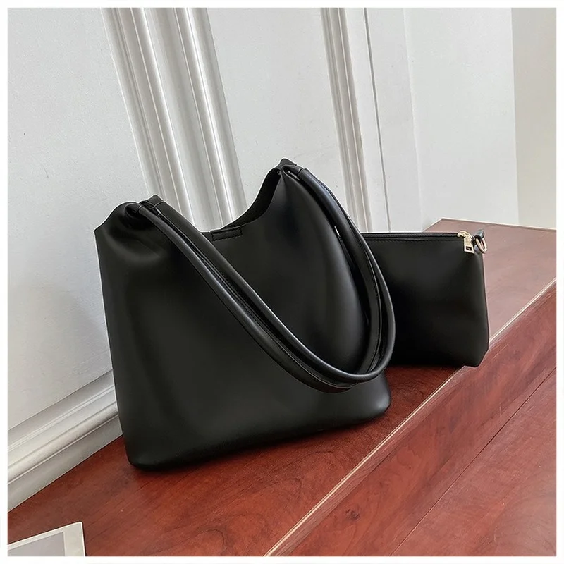 

Simple and High-quality Ladies One-shoulder Big Bag 2021 Popular New Female Bag Fashion Lady Messenger Bag Portable Bucket Bag