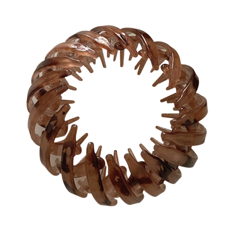 

Fashion Women Ponytail Bun Hair Styling Hair Claw Hair Coil Buckle Hair Clip Accessories Female Headwear PR Sale