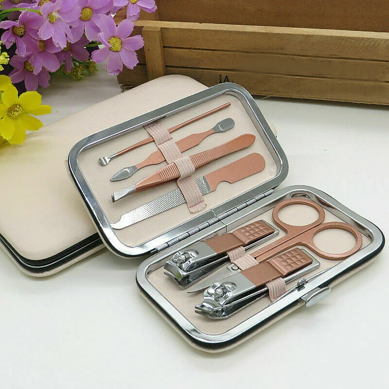 

Scissors Nail Clippers Set Dead Skin Pliers Nail Cutting Pliers Pedicure Knife Nail Groove Stainless Steel Manicure Tool