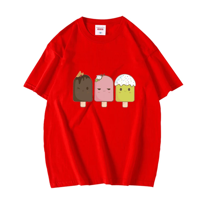 

XTSBABO Summer t shirt women 2021 cotton short-sleeved men women shoulder sleeves loose casual cute pig t-shirt