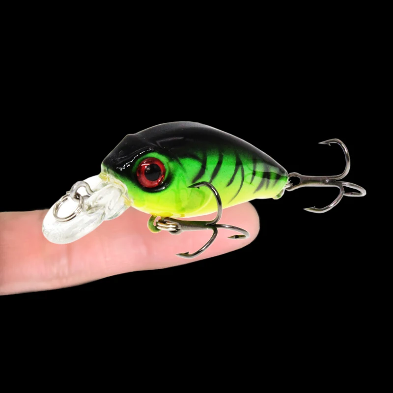 

1PCS Wobblers Quality Crankbait Simulation Fishing Lure 4.5cm 3.8g Jerkbait Floating Hard Bait Bass Carp Pesca Fishing Tackle