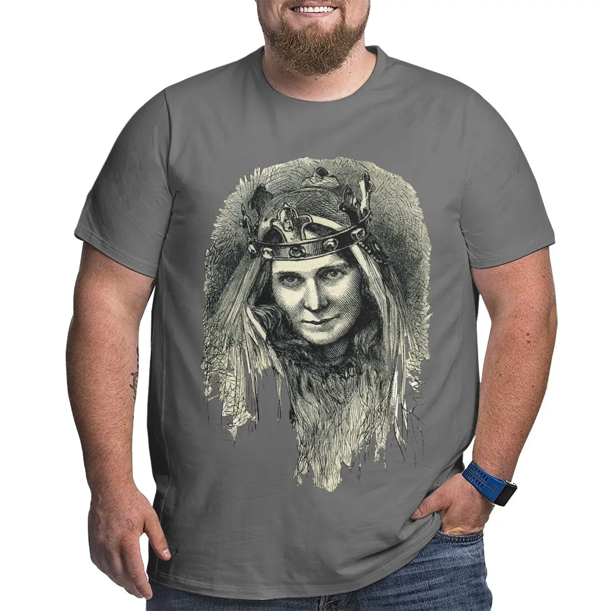 Кельтская королева кельтс древние люди иллюстрация большой размер Мужская