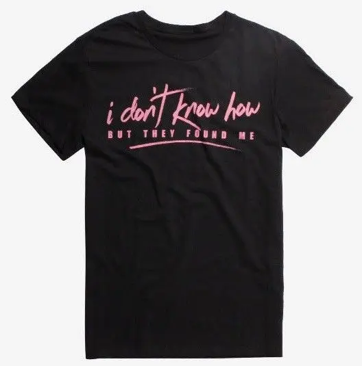 IDKHOW я не знаю как но они нашли меня даллон Weekes футболка новый официальный дешевый