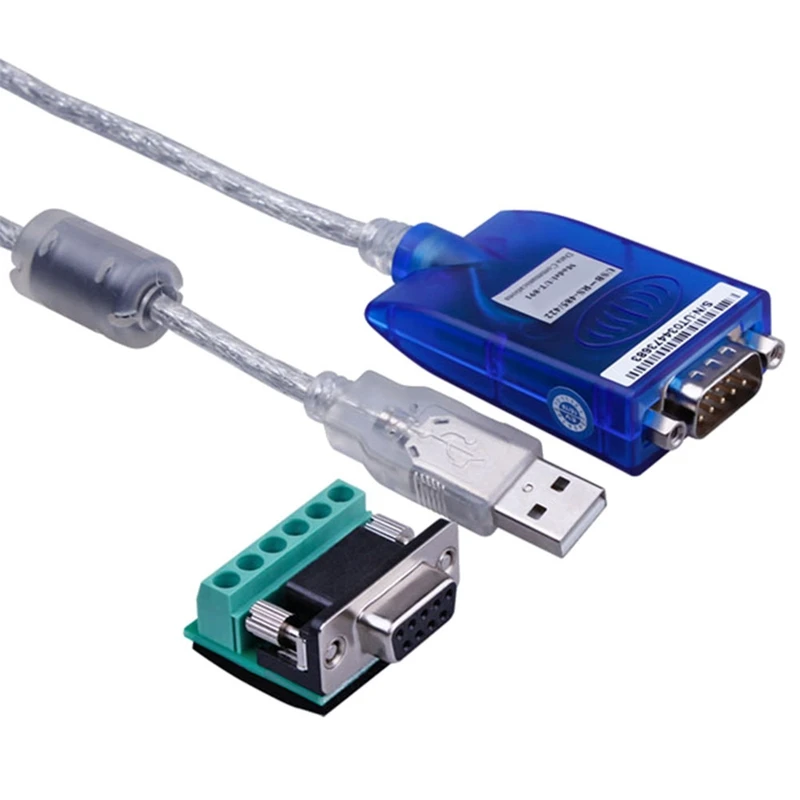 

Кабель-переходник с USB на RS422 RS485 для последовательного порта с чипом FTDI и поддержкой порта Windows 10, 8, XP и Mac