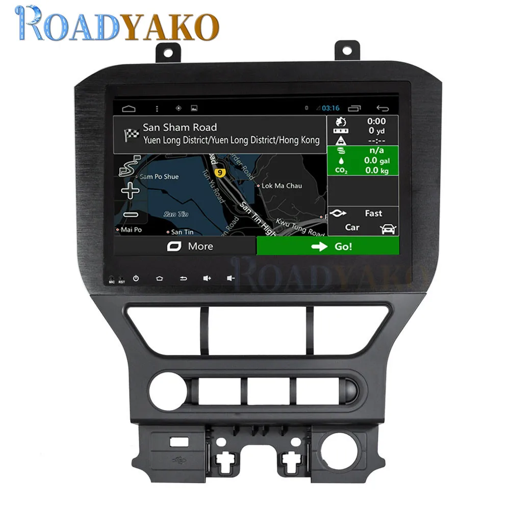 

10.2'' Android 8.1 Car Radio For FORD MUSTANG 2015 - Stereo Car Multimedia Navigation GPS Video player With DVD 2 Din Autoradio