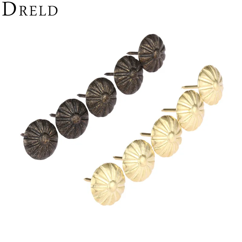 DRELD 10 шт. 19*20 мм обивка для ногтей Tachas Подарочная коробка ювелирных изделий