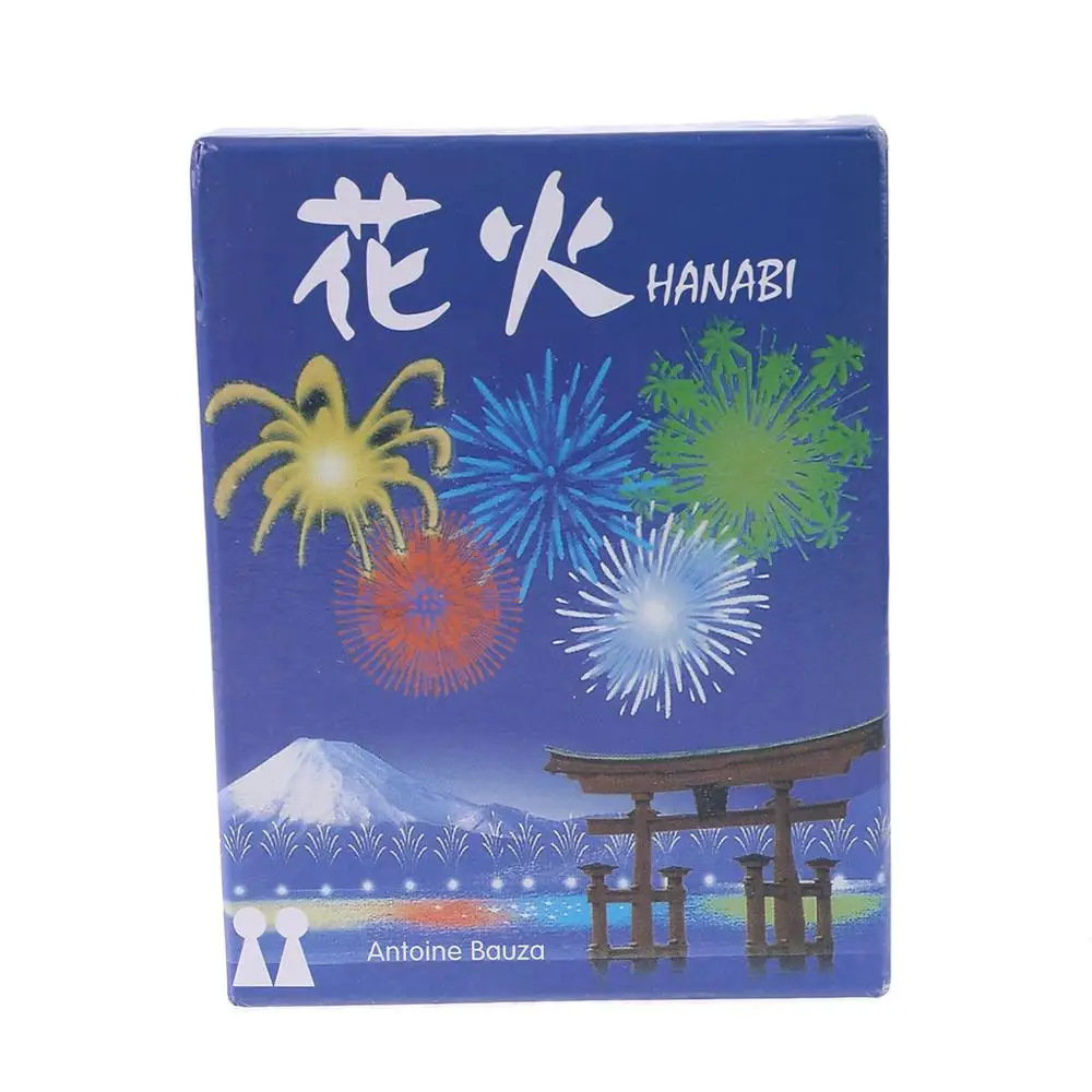 Настольная игра HANABI на 2-5 игроков карточные игры забавная для вечеринок/семейных