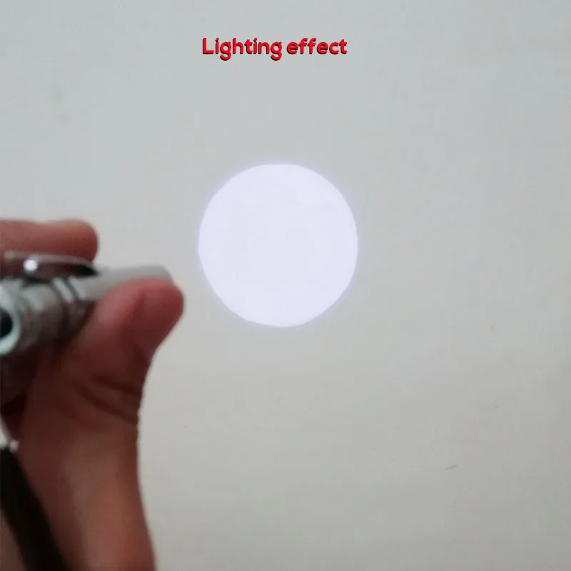 Новый мини фонарик с 1 шт. AAA батареей фонарь Фокус лампа Фонарик светодиодный