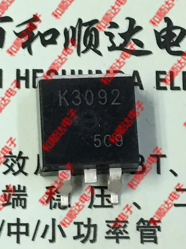 

10pcs/lot K3092 2SK3092 New stock TO-263 400V 3A