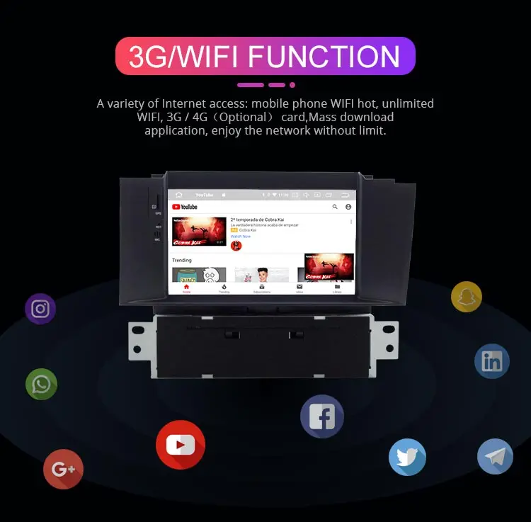 Besina Android 9,0 автомобильный dvd-плеер для Citroen C4 C4L DS4 Мультимедиа gps навигация wifi Octa 8 ядер 1 Din автомагнитола Авто Аудио