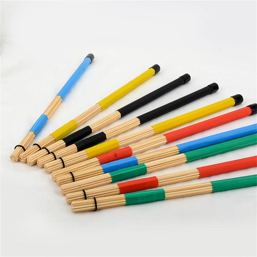 

1 пара, барабанные щетки, 15,7 дюйма, профессиональные барабанные щетки, бамбуковые бриллианты, аксессуары, 19 дюбелей, перкуссионные аксессуар...