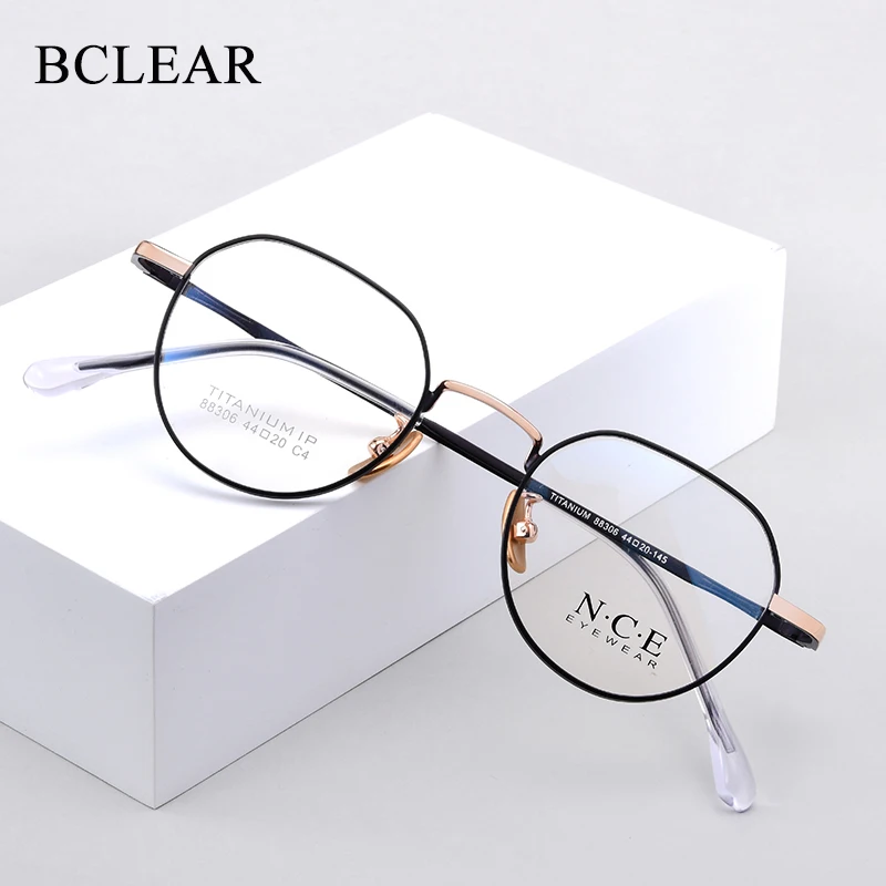 BCLEAR Новое поступление 2022 года ретро маленькая оптическая оправа для лица мужчин