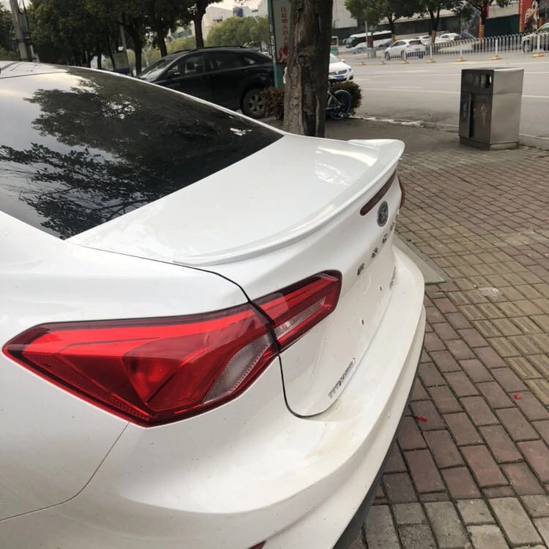Ford Focus 2019 Авто ABS пластик Неокрашенный задний Багажник крыло спойлер
