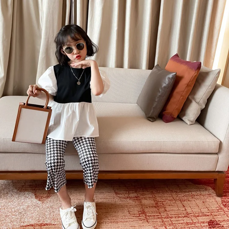 Корейская версия детской одежды осенняя цветная кукольная рубашка в стиле