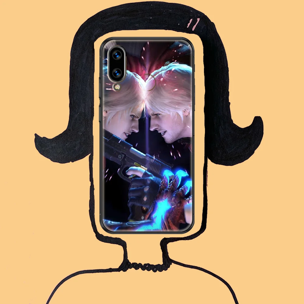 

game may cries Phone case For Huawei Honor 6 7 8 9 10 10i 20 A C X Lite Pro Play black fashion shell art back soft Etui luxury