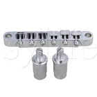 Хромированный штатный бридж и 2 колеса для электрогитары