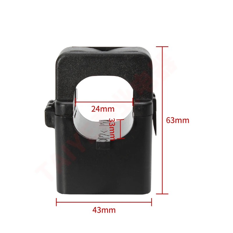 Трансформатор тока с раздельным сердечником зажим CT датчик датчиком 100A 200A 300A 400A